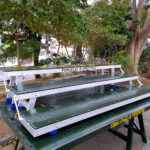 Escadinha com 3 andares - 2,00m x 0,30m x 0,40m