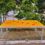 Tabuleiro com pés dobráveis - 2,00m x 1,10m x 0,80m - Imagem 2